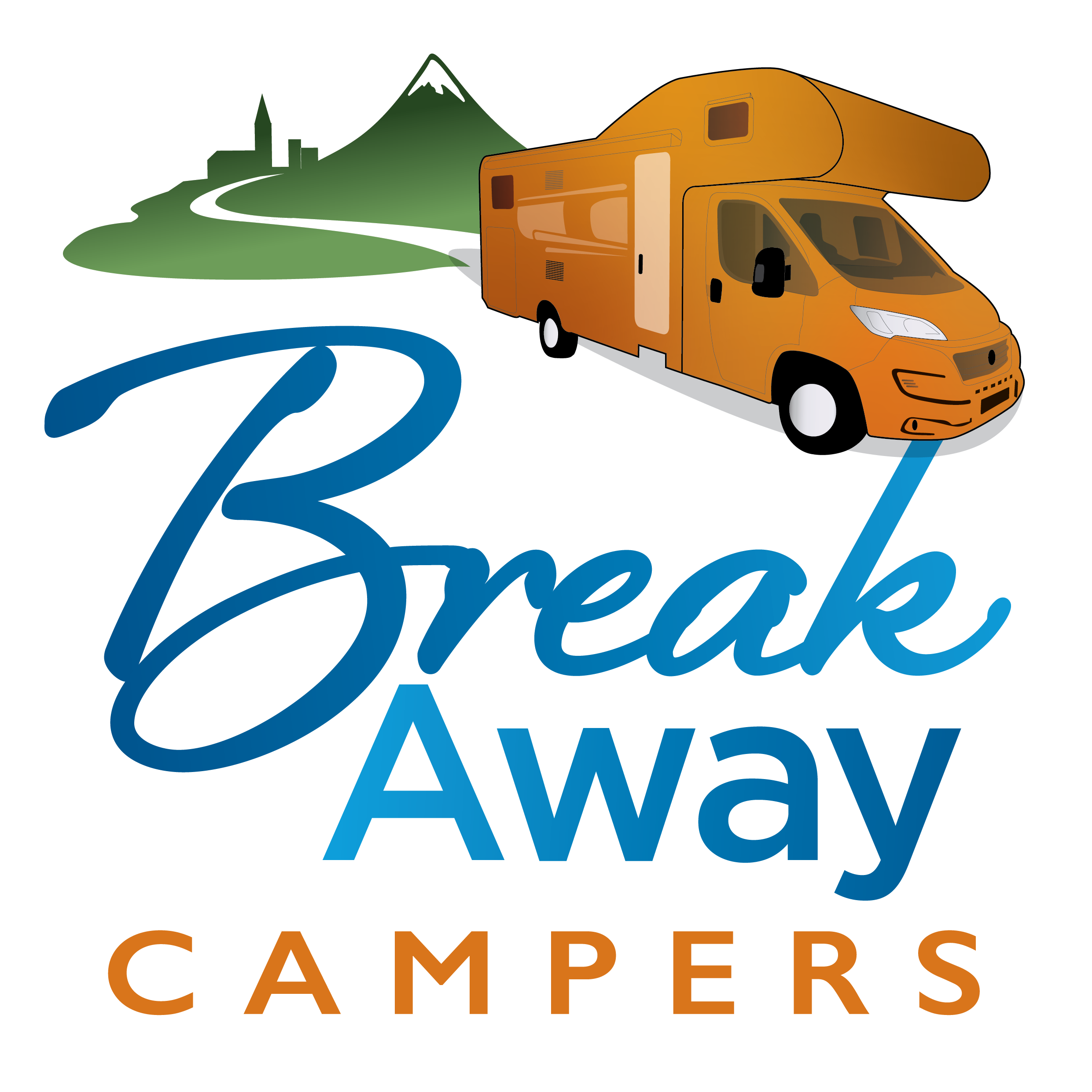 BreakAway Campers Logo Square version