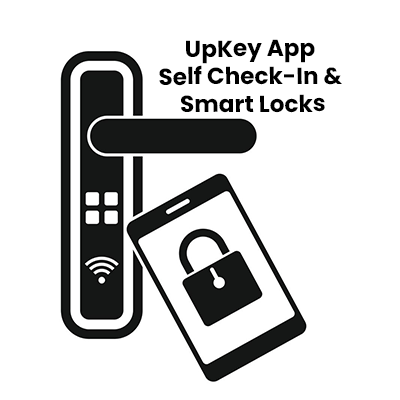 UpKey App self check-in